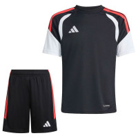 Kit de football adidas Tiro 26 League pour Enfants, noir et rouge