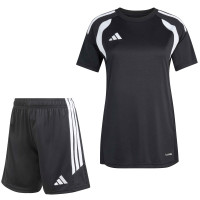 Maillot de football adidas Tiro 26 League pour femmes, noir et blanc