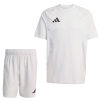 adidas Tiro Travel Trainingsset Grijs Zwart