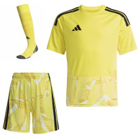 Kit de gardien de but adidas Tiro 26 Competition à manches courtes pour enfants, jaune