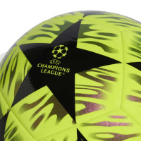 adidas UEFA Champions League Club Final Voetbal Maat 5 2025-2026 Geel Zwart