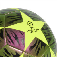 adidas UEFA Champions League Club Final Voetbal Maat 5 2025-2026 Geel Zwart Felgeel