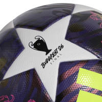 adidas UEFA Champions League League J350 Final Ballon de Foot Taille 5 2025-2026 Mauve Blanc Jaune