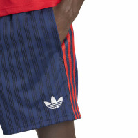 adidas Arsenal Originals Short Bleu Foncé Rouge Blanc