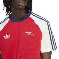 adidas Arsenal Originals T-Shirt Rouge Blanc Bleu Foncé