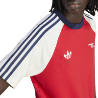 adidas Arsenal Originals T-Shirt Rouge Blanc Bleu Foncé