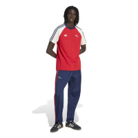 adidas Arsenal Originals T-Shirt Rouge Blanc Bleu Foncé