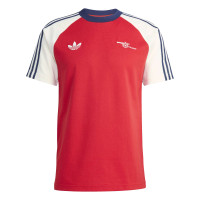 adidas Arsenal Originals T-Shirt Rouge Blanc Bleu Foncé