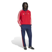 adidas Arsenal Originals Trainingstrui 1/4-Zip Rood Donkerblauw Wit