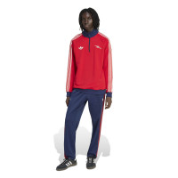 adidas Arsenal Originals Trainingstrui 1/4-Zip Rood Donkerblauw Wit
