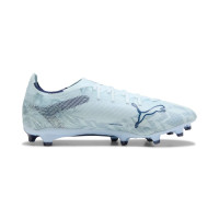 PUMA Ultra 6 Match Gazon Naturel Artificiel (MG) Bleu Clair Bleu Blanc