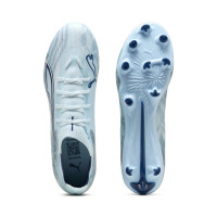 PUMA Ultra 6 Match Gazon Naturel Artificiel (MG) Bleu Clair Bleu Blanc