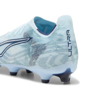 PUMA Ultra 6 Match Gazon Naturel Artificiel (MG) Bleu Clair Bleu Blanc