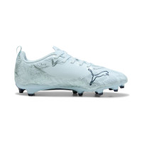 PUMA Ultra 6 Play Gazon Naturel Artificiel Chaussures de Foot (MG) Enfants Bleu Clair Bleu Blanc