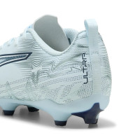 PUMA Ultra 6 Play Gazon Naturel Artificiel Chaussures de Foot (MG) Enfants Bleu Clair Bleu Blanc