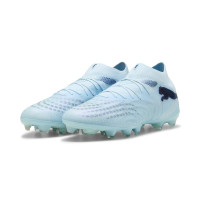 PUMA Future 9 Pro Gazon Naturel Artificiel Chaussures de Foot (MG) Bleu Clair Bleu