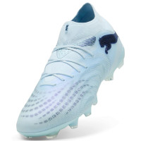 PUMA Future 9 Pro Gazon Naturel Artificiel Chaussures de Foot (MG) Bleu Clair Bleu
