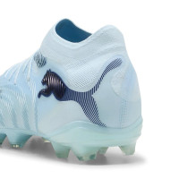 PUMA Future 9 Pro Gazon Naturel Artificiel Chaussures de Foot (MG) Bleu Clair Bleu
