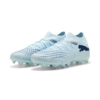 PUMA Future 9 Match Gazon Naturel Artificiel Chaussures de Foot (MG) Bleu Clair Bleu