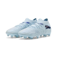 PUMA Future 9 Ultimate Gazon Naturel Chaussures de Foot (FG) Bleu Clair Bleu