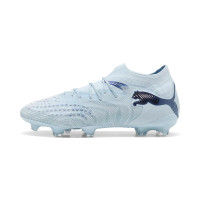 PUMA Future 9 Ultimate Gazon Naturel Chaussures de Foot (FG) Bleu Clair Bleu