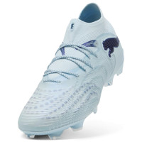 PUMA Future 9 Ultimate Gazon Naturel Chaussures de Foot (FG) Bleu Clair Bleu