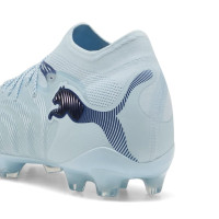 PUMA Future 9 Ultimate Gazon Naturel Chaussures de Foot (FG) Bleu Clair Bleu