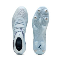 PUMA Future 9 Ultimate Gazon Naturel Artificiel Chaussures de Foot (MG) Bleu Clair Bleu