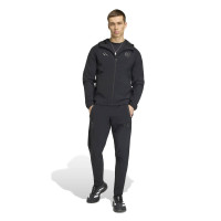 adidas Real Madrid Tiro Travel Veste d'Entraînement Noir