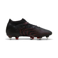 PUMA Future 9 Ultimate Crampons Vissés Chaussures de Foot (SG) Noir Rouge