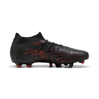 PUMA Future 9 Match Gazon Naturel Artificiel Chaussures de Foot (MG) Noir Rouge