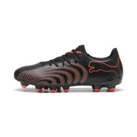 PUMA Future 9 Play Gazon Naturel / Artificiel Chaussures de Foot (MG) Noir Rouge