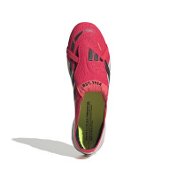 adidas Predator Elite FT Gazon Artificiel Chaussures de Foot (AG) Rouge Blanc Noir