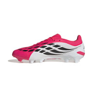 adidas Predator League Gras Voetbalschoenen (FG) Rood Wit Zwart