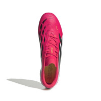 adidas Predator League Gras Voetbalschoenen (FG) Rood Wit Zwart