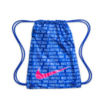 Nike Zoom Mercurial Superfly 10 Elite Crampons Vissés Chaussures de Foot (SG) Pro Player Bleu Blanc Rose Vif