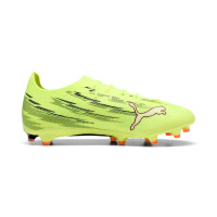 PUMA Ultra 6 Pro Gras / Kunstgras Voetbalschoenen (MG) Neongeel Rood Zwart