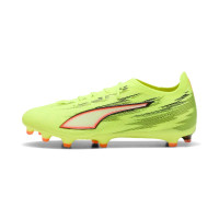 PUMA Ultra 6 Pro Gras / Kunstgras Voetbalschoenen (MG) Neongeel Rood Zwart