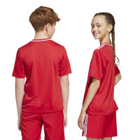 adidas Campeon 25 Voetbalshirt Kids Rood Wit