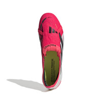adidas Predator Elite FT IJzeren-Nop Voetbalschoenen (SG) Rood Wit Zwart