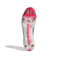 adidas Predator Elite FT IJzeren-Nop Voetbalschoenen (SG) Rood Wit Zwart