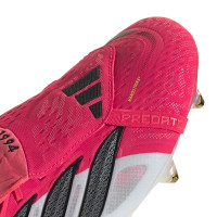 adidas Predator Elite FT IJzeren-Nop Voetbalschoenen (SG) Rood Wit Zwart