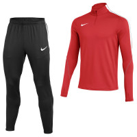 Survêtement Nike Dri-FIT Strike 26 à 1/4 fermeture éclair rouge et noir