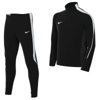 Survêtement Nike Dri-FIT Strike 26 à 1/4 Zip pour Enfants, noir et blanc