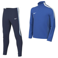 Survêtement Nike Dri-FIT Strike 26 à 1/4 Zip pour Enfants, bleu, bleu foncé