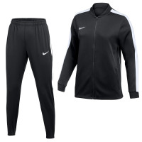 Survêtement Nike Dri-FIT Strike 26 à fermeture éclair pour Femmes, noir et blanc
