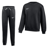 Combinaison De Jogging Nike Park 26 Fleece Crew Pour Enfants, Noir Et Blanc