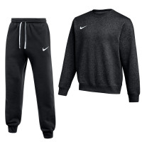 Nike Park 26 Fleece Crew Joggingpak Zwart Wit