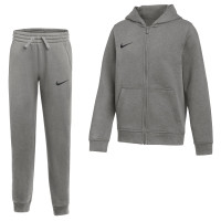 Nike Park 26 Fleece Vest Joggingpak Kids Donkergrijs Zwart