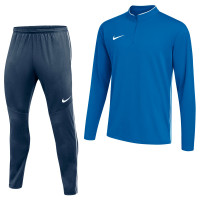 Survêtement Nike Dri-FIT Park 26 à 1/4 fermeture éclair bleu foncé